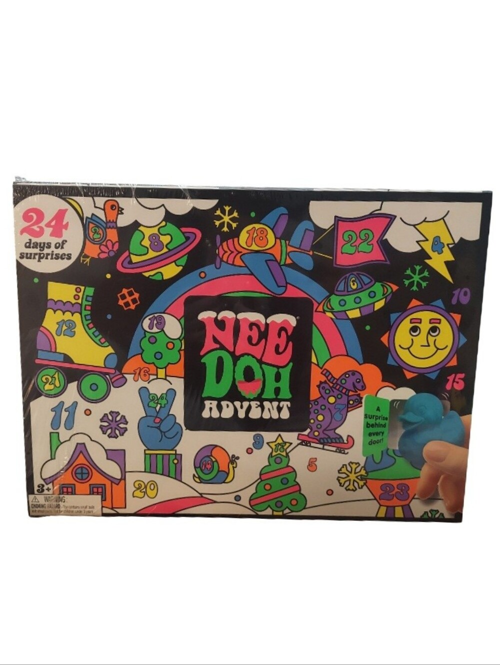 NeeDoh 2026 Squishmas Advent Calendar 24 Days Of Surprises